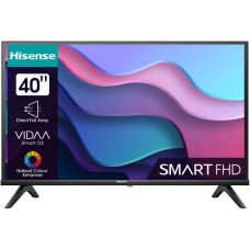 Hisense 40A4K, LED-Fernseher(100 cm (40 Zoll), schwarz, FullHD, Triple Tuner, SmartTV)