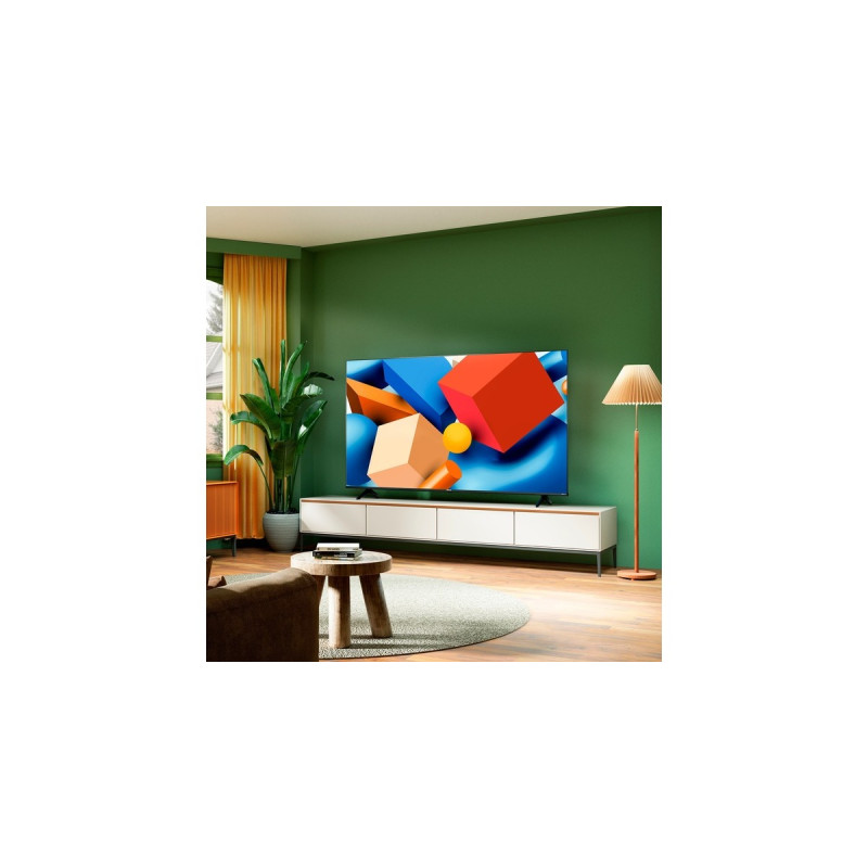 Hisense 55A6K, LED-Fernseher(139 cm (55 Zoll), schwarz, UltraHD/4K, Triple Tuner, HDR)