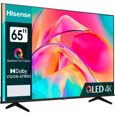 Hisense 65E77KQ PRO, LED-Fernseher(164 cm (65 Zoll), silber, UltraHD/4K, Triple Tuner, HDR10+, WLAN, LAN, Bluetooth, 120Hz Panel)