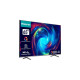 Hisense 65E77KQ, QLED-Fernseher(164 cm (65 Zoll), schwarz, UltraHD/4K, Triple Tuner, HDR10, WLAN, LAN, Bluetooth)