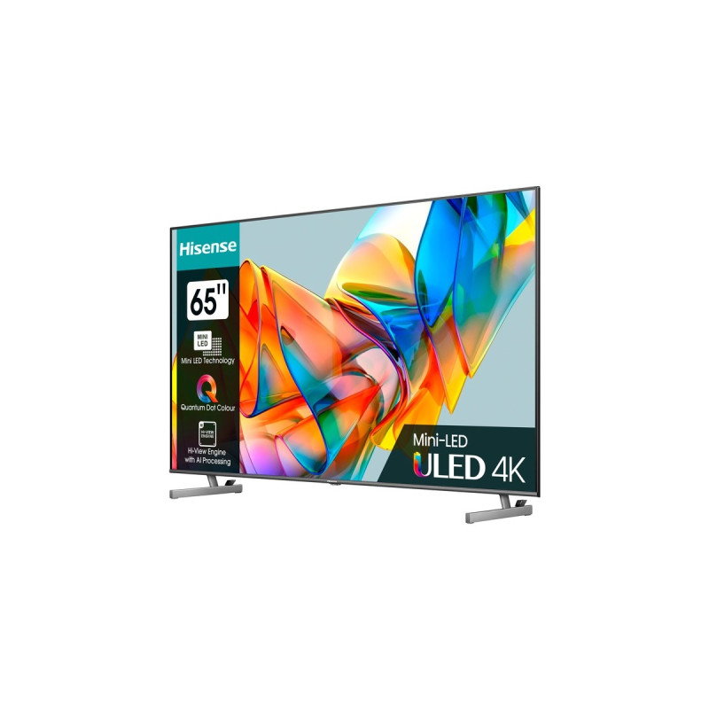 Hisense 65U6KQ, LED-Fernseher(164 cm (65 Zoll), anthrazit, UltraHD/4K, Triple Tuner, HDR10, WLAN, LAN, Bluetooth)