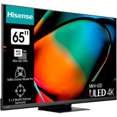 Hisense 65U8KQ, LED-Fernseher(164 cm (65 Zoll), schwarz/anthrazit, UltraHD/4K, Triple Tuner, HDR10, WLAN, LAN, Bluetooth. Free-Sync, 120Hz Panel)