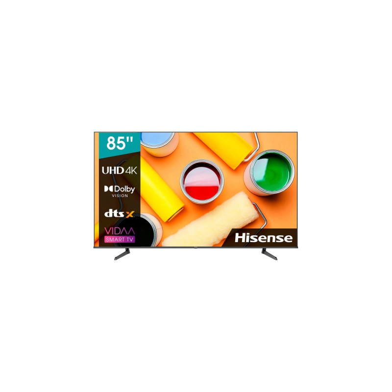 Hisense 85A6EG, LED-Fernseher(216 cm (85 Zoll), schwarz, UltraHD/4K, Triple Tuner, SmartTV)