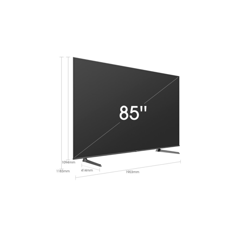 Hisense 85A6EG, LED-Fernseher(216 cm (85 Zoll), schwarz, UltraHD/4K, Triple Tuner, SmartTV)