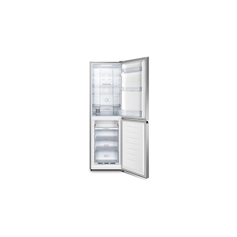 Hisense RB327N4ADD, Kühl-/Gefrierkombination(edelstahl)