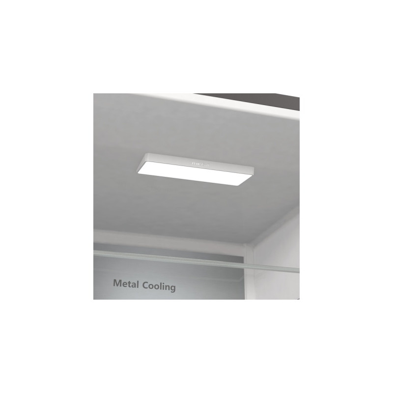 Hisense RB424N4CIC, Kühl-/Gefrierkombination(edelstahl)