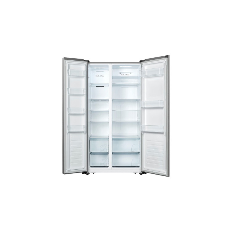 Hisense RS677N4ACC, Side-by-Side(edelstahl)