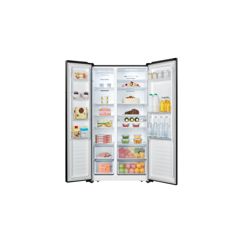 Hisense RS677N4BFD, Side-by-Side(schwarz)