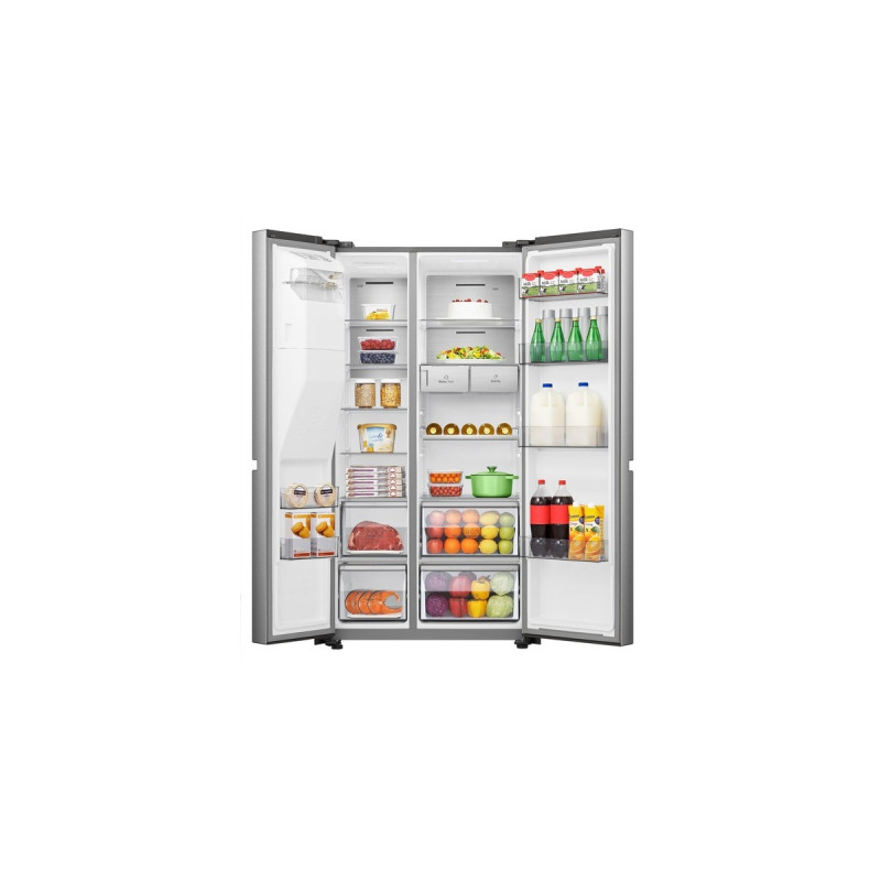 Hisense RS818N4TIE, Side-by-Side(edelstahl)