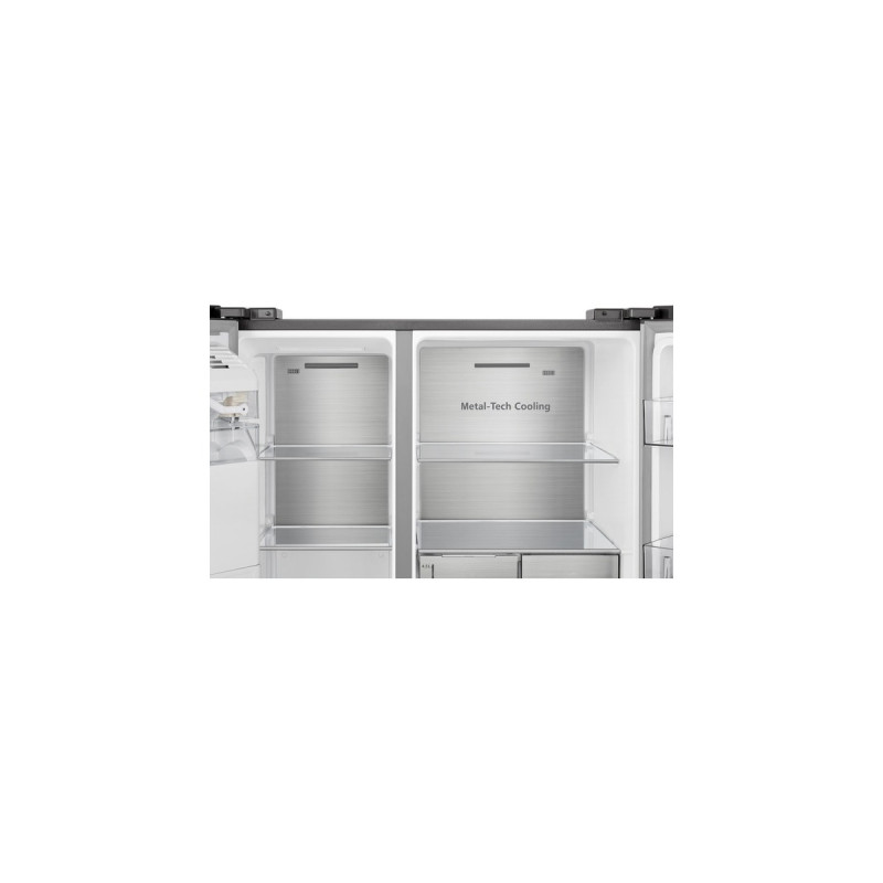 Hisense RS818N4TIE, Side-by-Side(edelstahl)