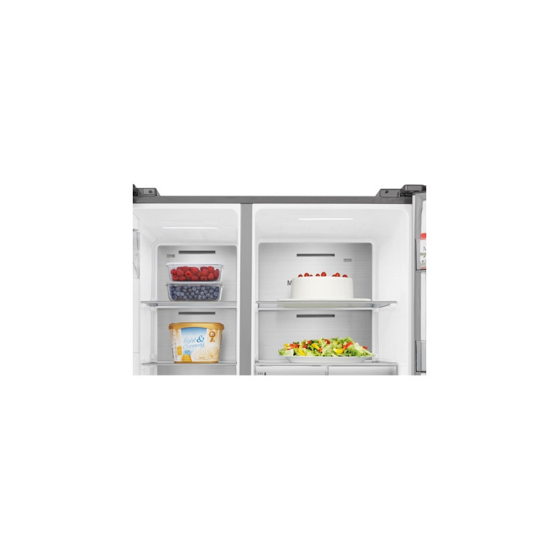 Hisense RS818N4TIE, Side-by-Side(edelstahl)