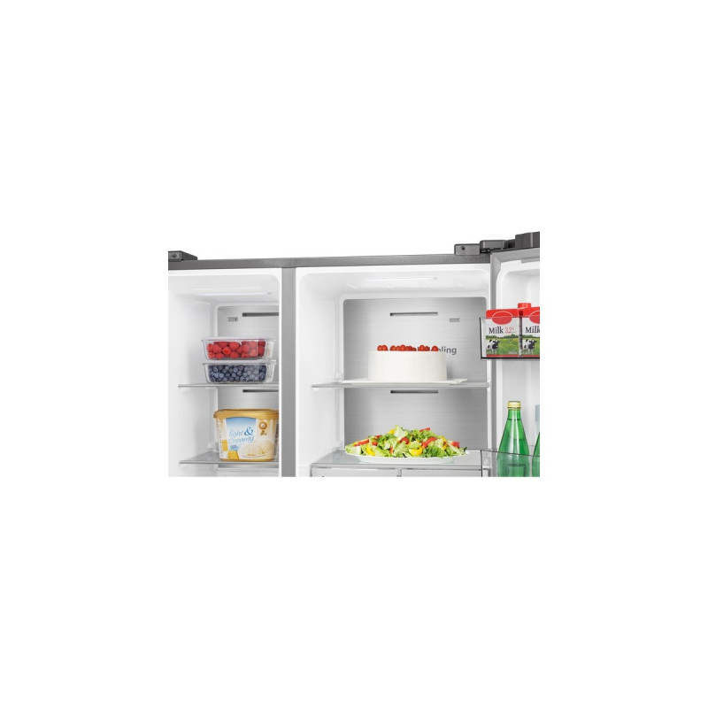 Hisense RS818N4TIE, Side-by-Side(edelstahl)