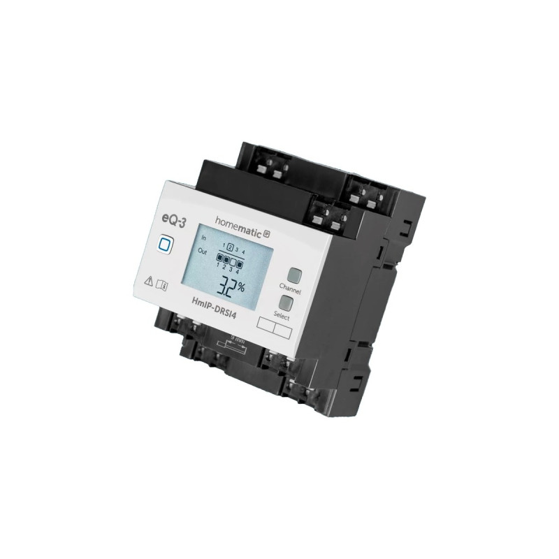 Homematic IP Schaltaktor für Hutschienenmontage - 4fach ( HmIP-DRSI4), Relais