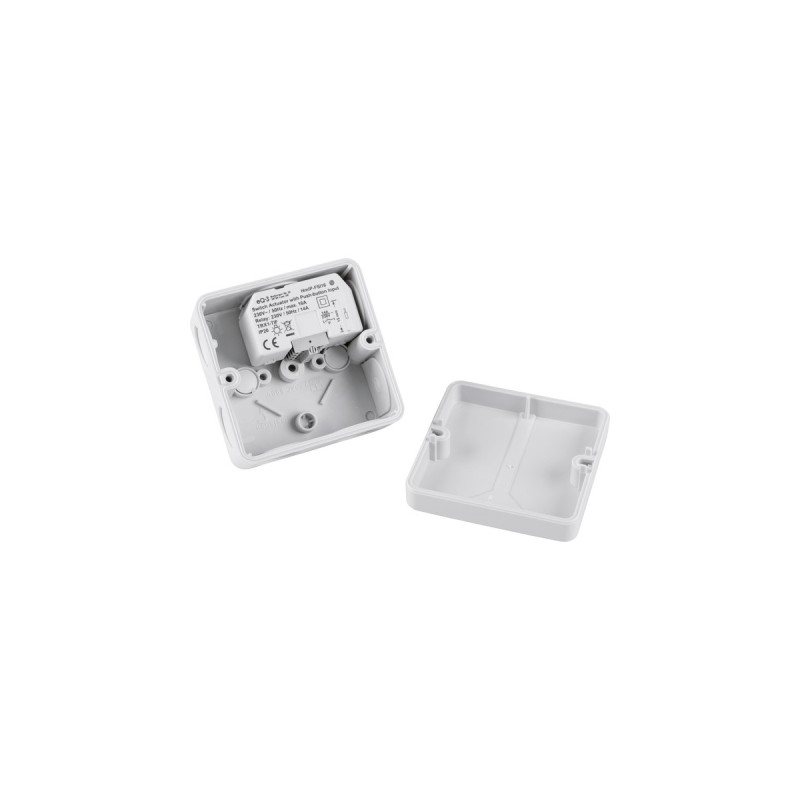 Homematic IP Schaltaktor mit Tastereingang (HmIP-FSI16), Schalter(weiß, Unterputz)