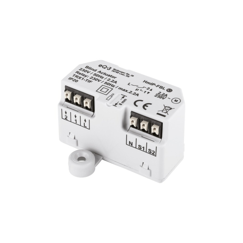 Homematic IP Smart Home Jalousieaktor Unterputz (HmIP-FBL), Relais