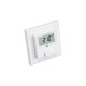 Homematic IP Wandthermostat mit Luftfeuchtigkeitssensor (HMIP-WTH-1)(weiß)