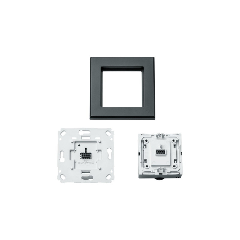 Homematic IP Wandthermostat mit Schaltausgang (HmIP-BWTH-A)(anthrazit, für Markenschalter 230V)