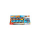 Hot Wheels 2-in-1 Rennbahn-Transporter, Spielfahrzeug(blau/orange)