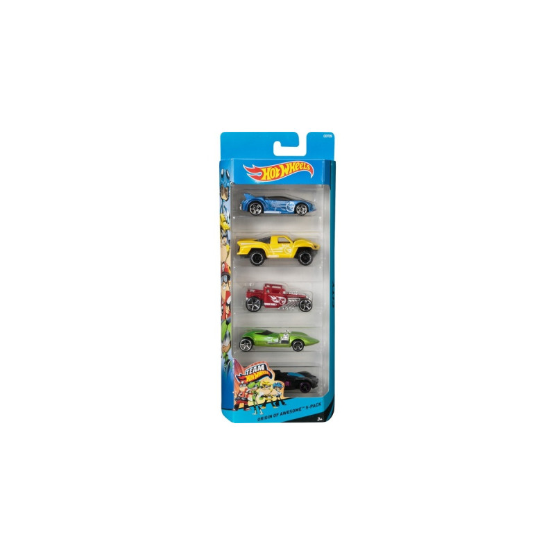 Hot Wheels 5er Geschenkset Sortiment, Spielfahrzeug