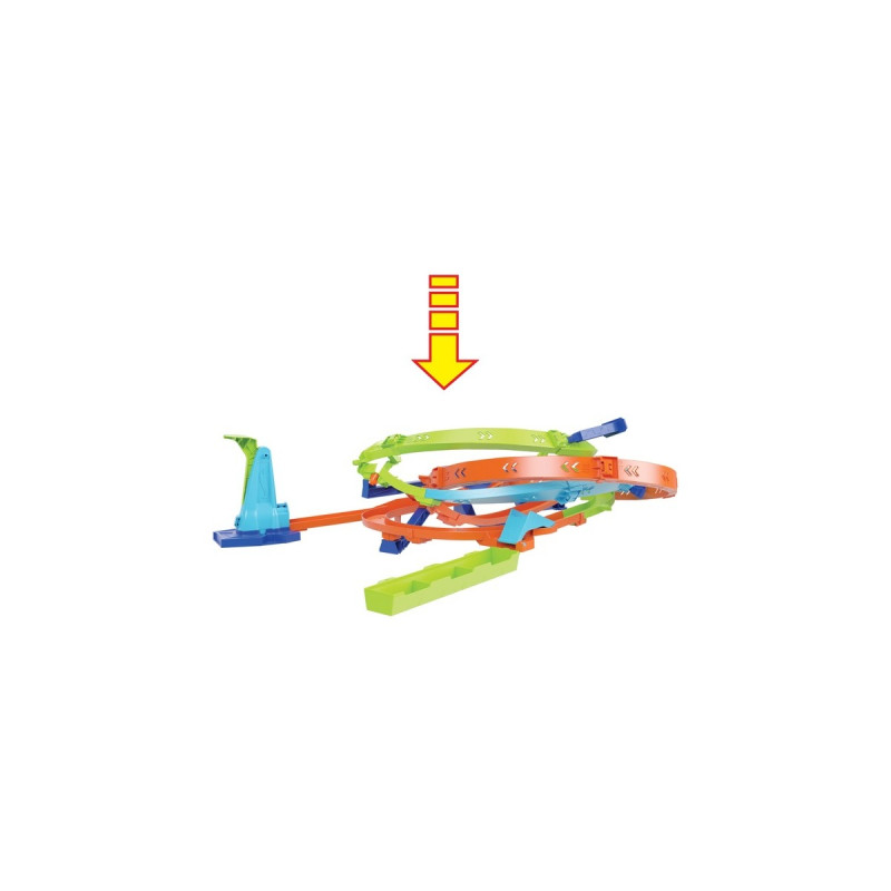 Hot Wheels Action Hyper Loop Extreme, Rennbahn
