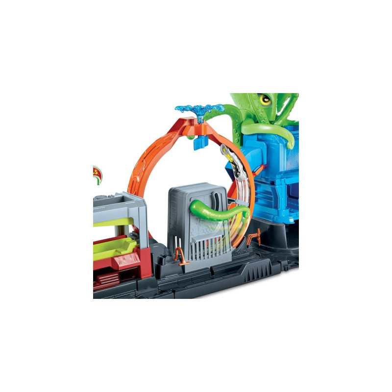 Hot Wheels City Color Reveal Ultimative Auto-Waschanlage Spielset, Spielgebäude(mehrfarbig)