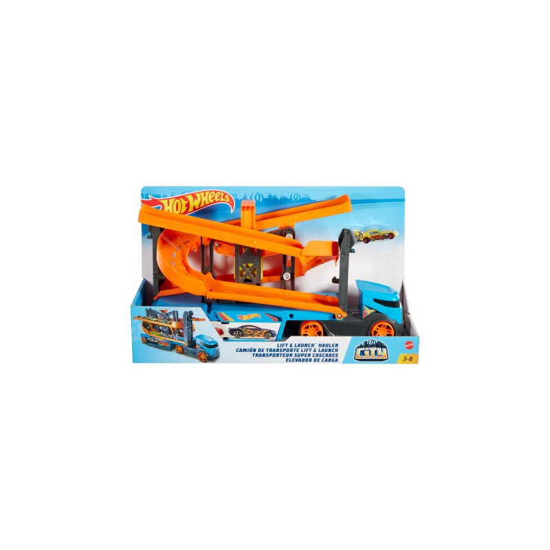 Hot Wheels City Mega Action Transporter, Spielfahrzeug