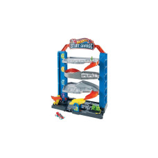 Hot Wheels City Stunt Garage Spielset, Spielgebäude