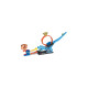 Hot Wheels City T-Rex Attacke Spielset, Rennbahn(inkl. 1 Spielzeugauto)