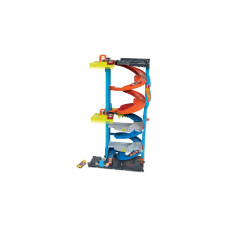 Hot Wheels City Transforming Race Tower, Rennbahn(inkl. 1 Spielzeugauto)