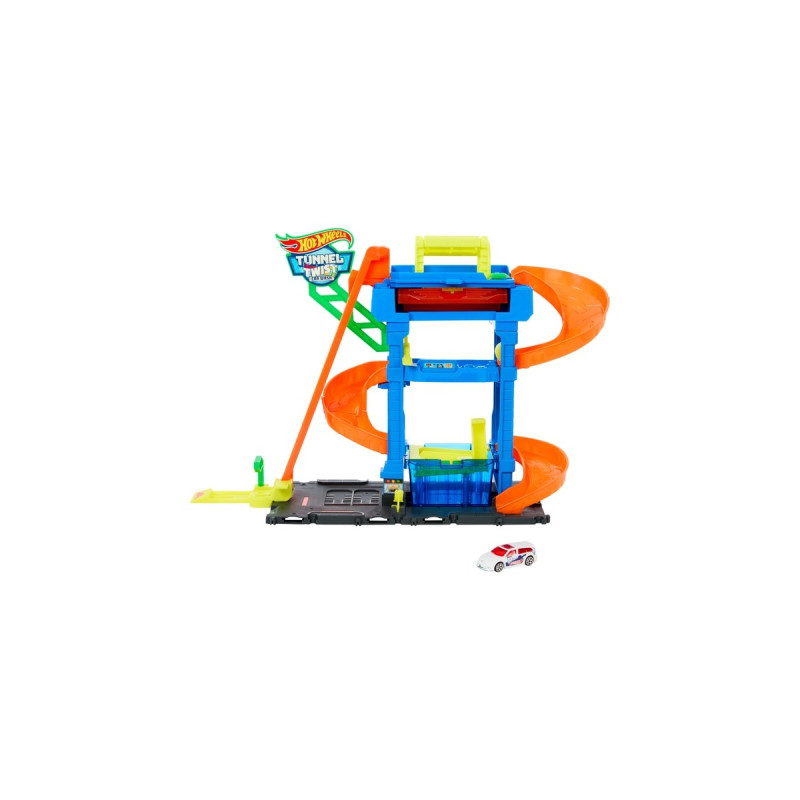 Hot Wheels City Tunnel Twist Waschanlage, Spielgebäude