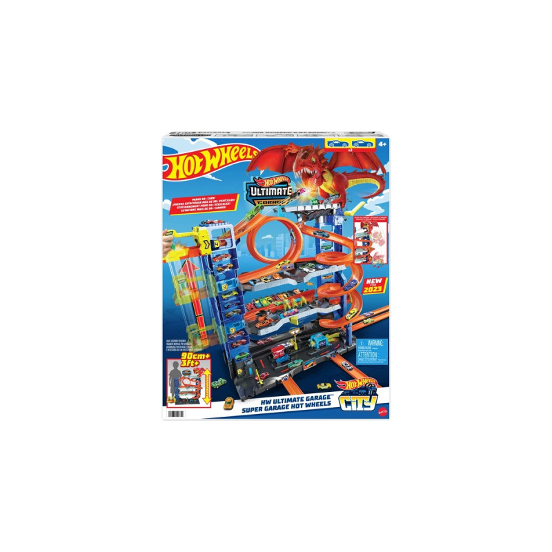Hot Wheels City Ultimate Garage 23, Spielgebäude((Inkl. 2 Hot Wheels Fahrzeuge))