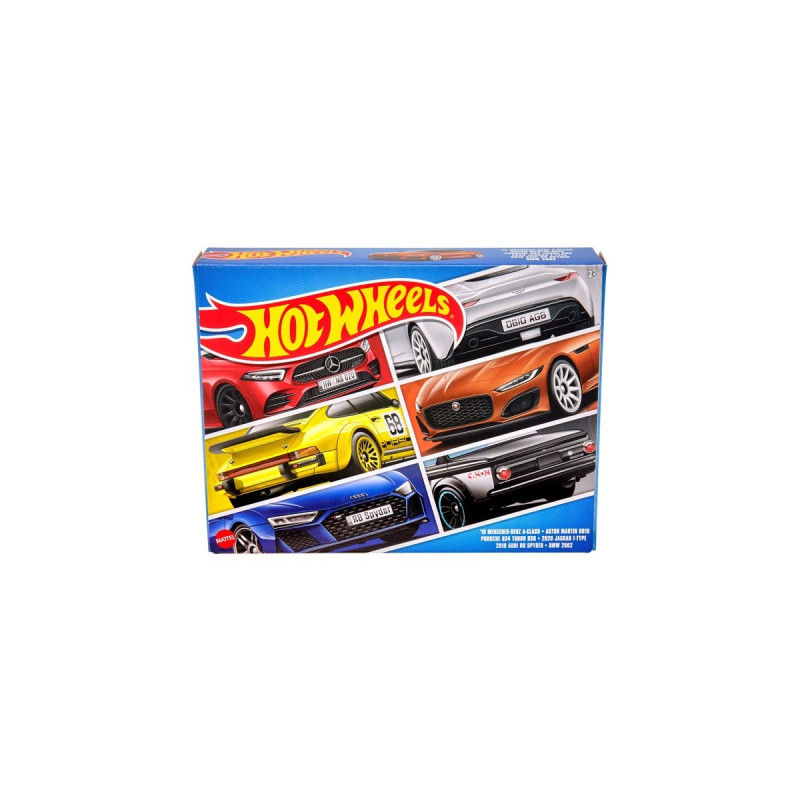 Hot Wheels European Car Culture Themed Multipack, Spielfahrzeug(6er-Pack)