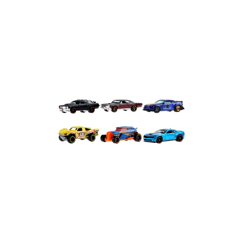 Hot Wheels Legends Themed Multipack, Spielfahrzeug(6er-Pack)