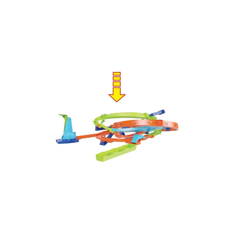 Hot Wheels Loop Cyclone Challenge, Rennbahn