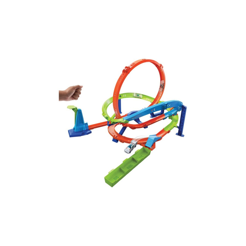 Hot Wheels Loop Cyclone Challenge, Rennbahn