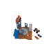 Hot Wheels Monster Trucks Arena World: Semi-Finals Asst - Tiger Shark's Spin Out Frenzy, Rennbahn(inkl. 3 Spielzeugautos)