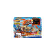 Hot Wheels Monster Trucks Arena World: Semi-Finals Asst - Tiger Shark's Spin Out Frenzy, Rennbahn(inkl. 3 Spielzeugautos)