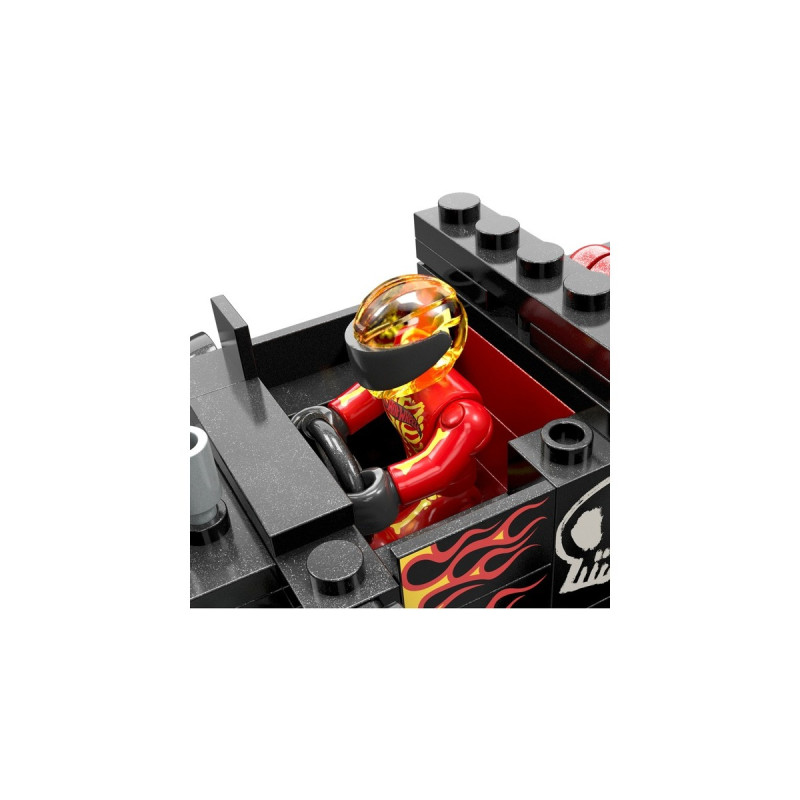 Hot Wheels Monster Trucks Bone Shaker Crash Set, Spielfahrzeug(151-teilig)