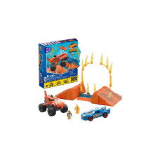 Hot Wheels Monster Trucks Tiger Shark Crash Wettkampf, Spielfahrzeug(226-teilig)