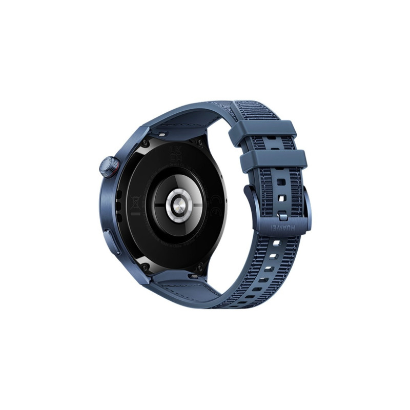 Huawei Watch 4 Pro (Medes-L19W) bu, Smartwatch(blau, Armband: blau, aus Fluorelastomer)