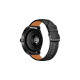 Huawei Watch Buds (Saga-B19T), Smartwatch(schwarz, schwarzes Lederamband, inkl. Kopfhörer, Outlet)