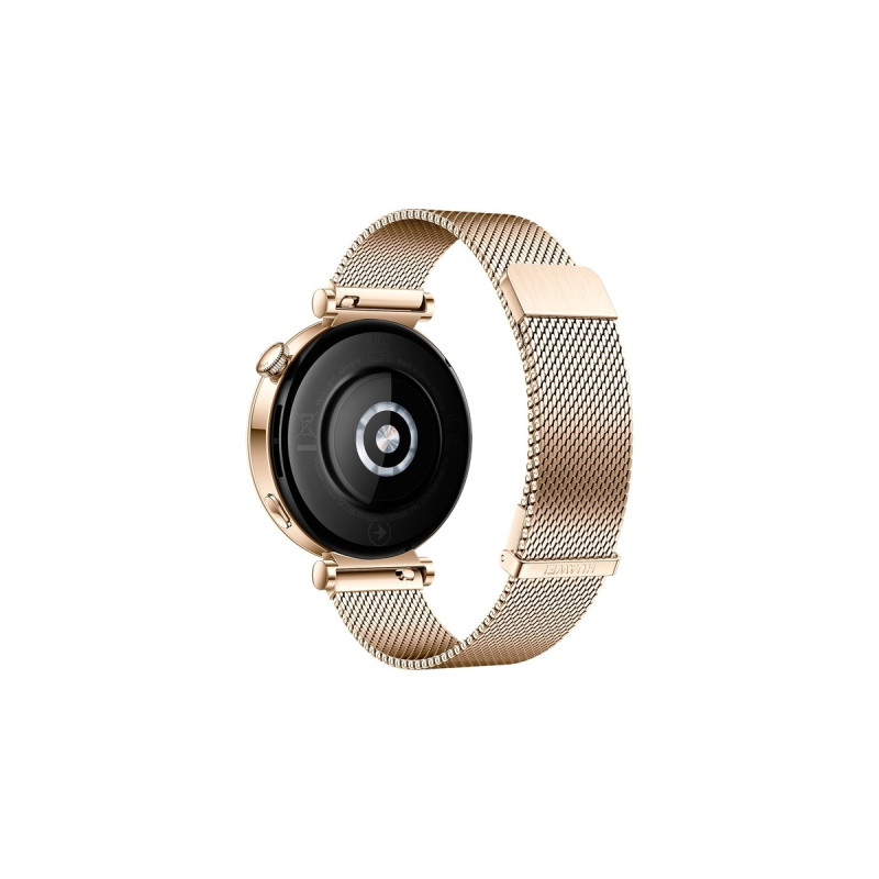 Huawei Watch GT4 41mm (Aurora-B19M), Smartwatch(gold/weiß, goldenes Milanese-Armband)