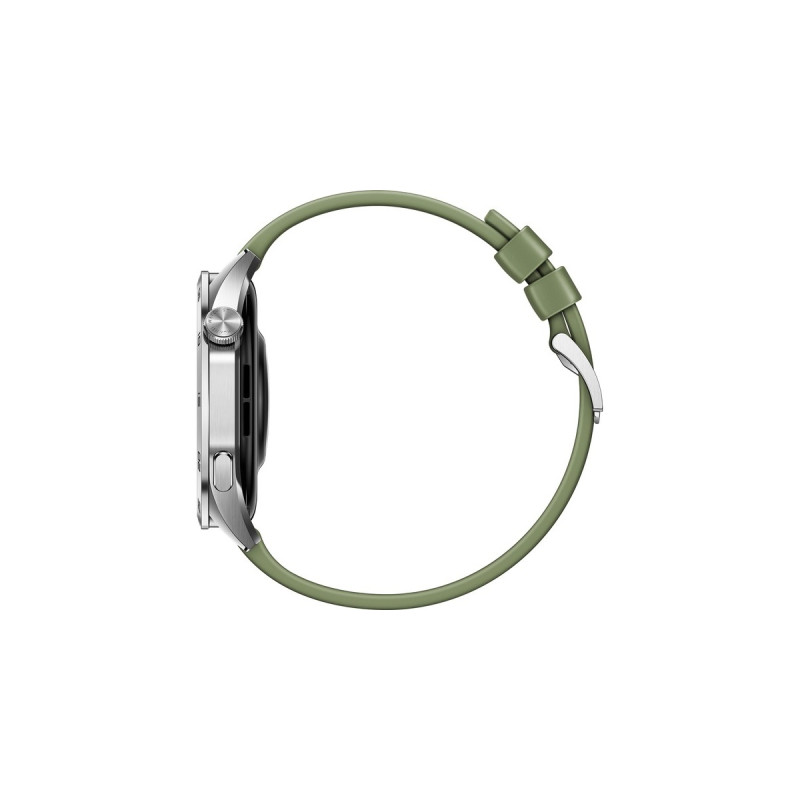 Huawei Watch GT4 46mm (Phoinix-B19W), Smartwatch(grün, gewebtes Armband)