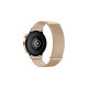 Huawei Watch GT 3, Smartwatch(schwarz/gold, 42mm; Armband: Gold, Milanaise-Armband)
