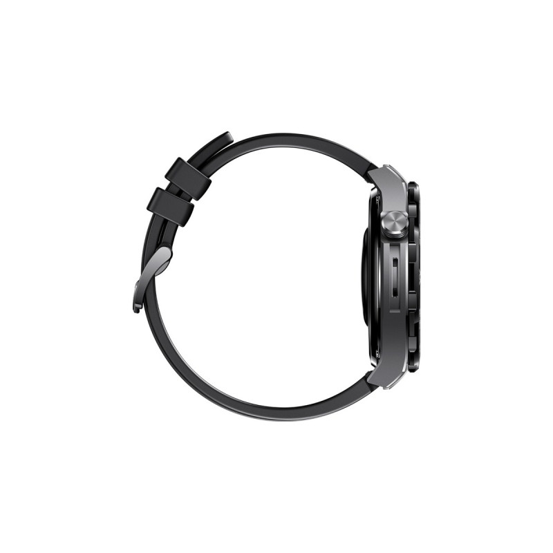 Huawei Watch Ultimate Entdeckerschwarz, Smartwatch(schwarz, Armband: Schwarz, HNBR-Kautschuk)