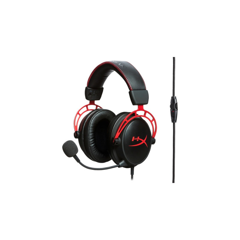 HyperX Cloud Alpha Pro, Gaming-Headset(schwarz/rot, Klinke)