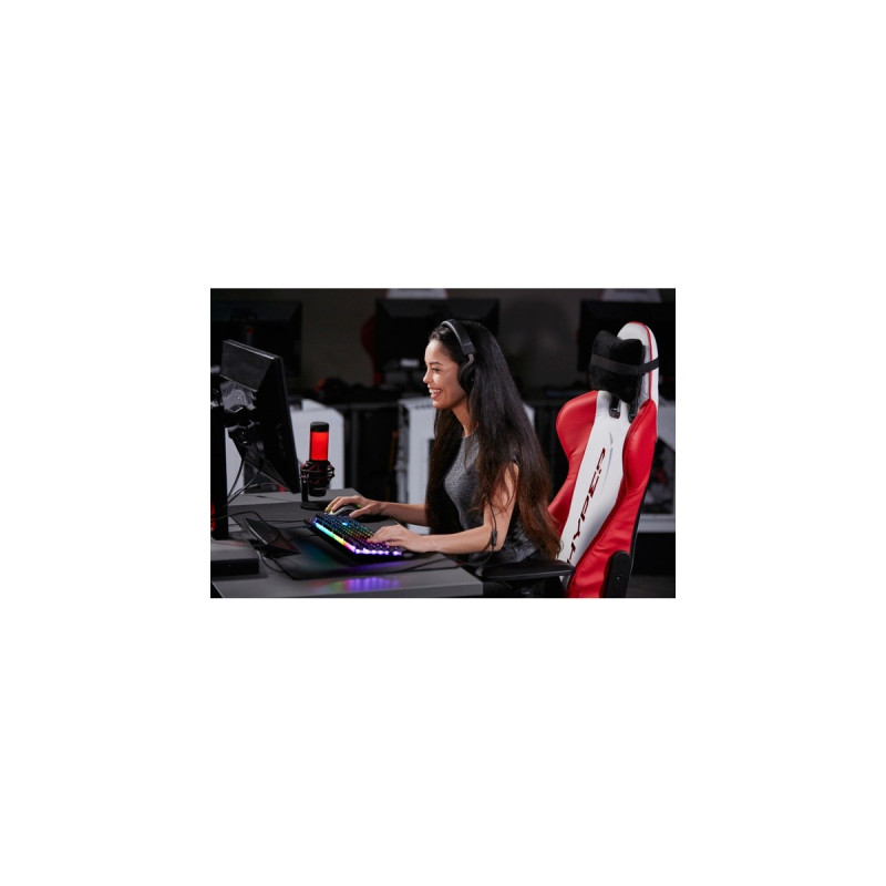 HyperX QuadCast, Mikrofon(schwarz/rot)