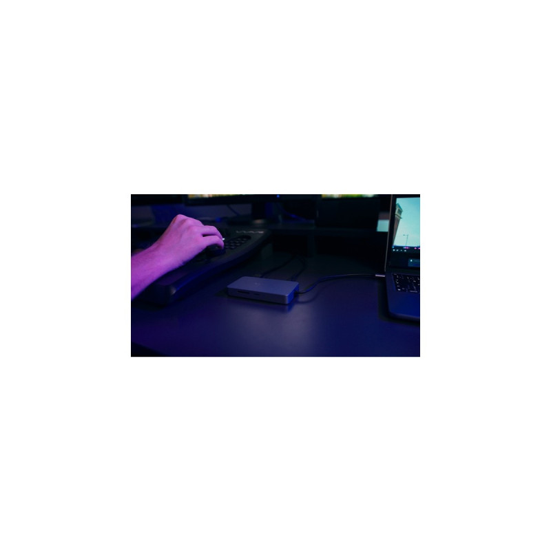 Hyper Dual 4K HDMI 10-in-1 USB-C, Dockingstation(silber, USB-C, HDMI, USB-A)