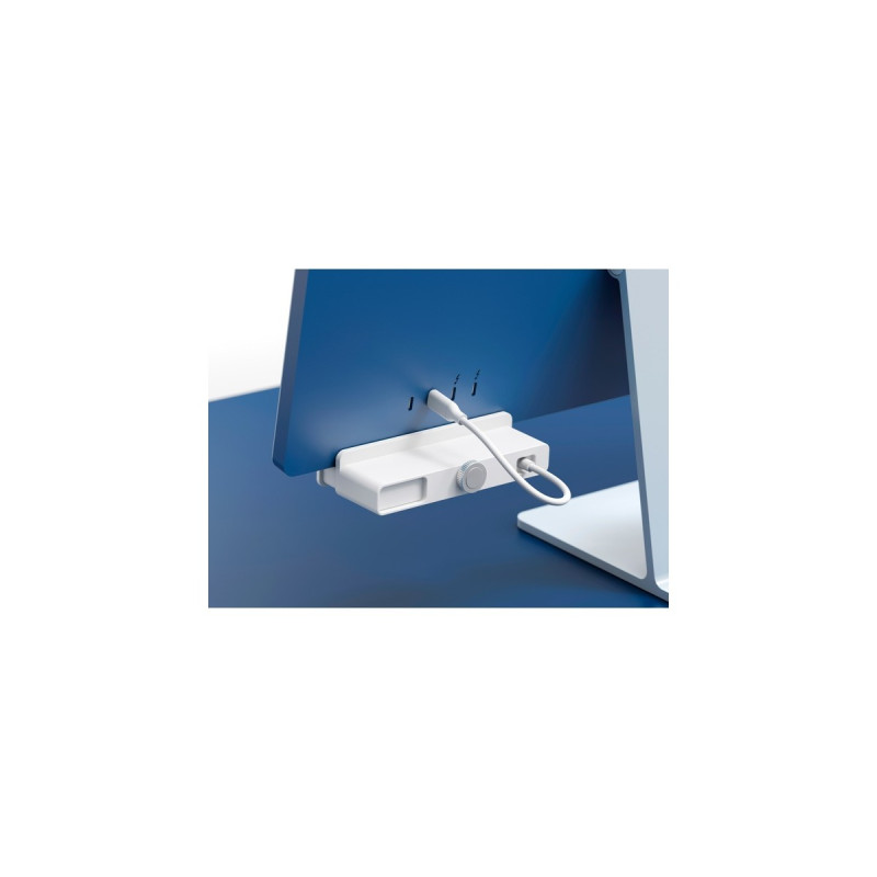 Hyper HyperDrive 5-in-1 USB-C Hub für iMac, USB-Hub(weiß)