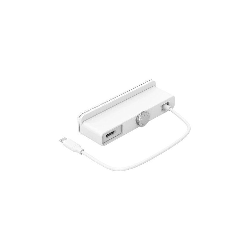Hyper HyperDrive 6-in-1 USB-C Hub für iMac, USB-Hub(weiß)